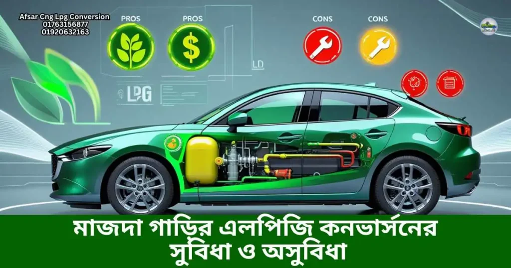 মাজদা গাড়ির এলপিজি কনভার্সন